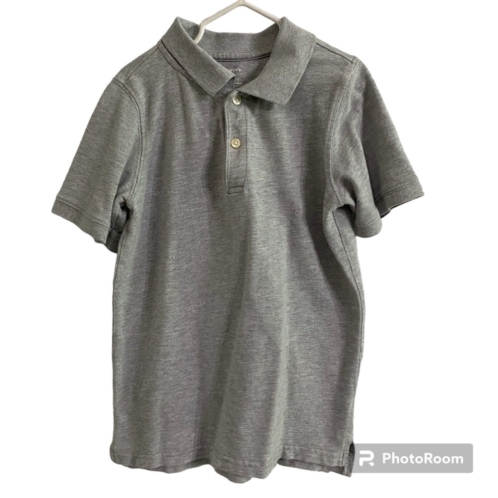 Carter’s Boys Polo Size 7 In Gray